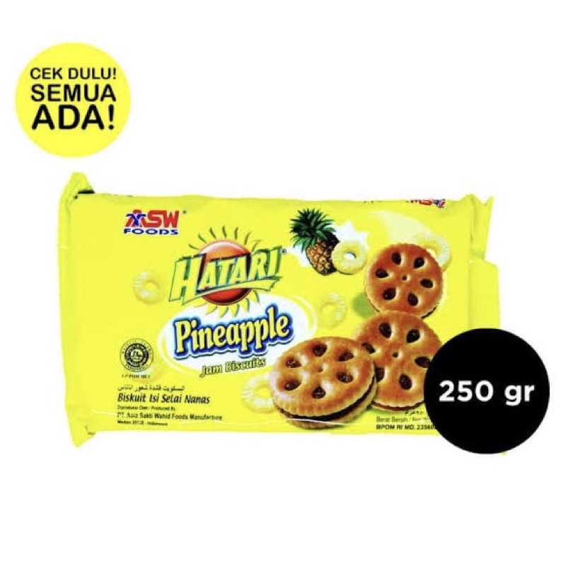 

hatati biscuit peanut pineapple