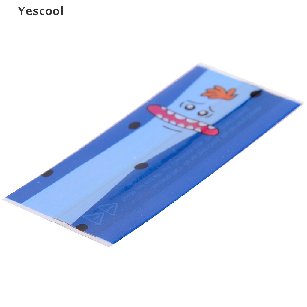 Yescool 5Pcs Case Plastik PVC Heat Shrink Pembungkus Baterai 18650