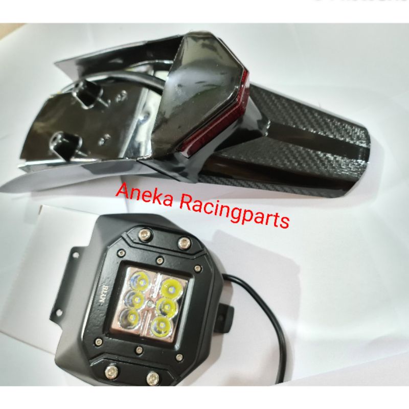 stoplamp klx bf s g paket lampu depan 6 mata pnp / headlamp klx bf lampu depan klx bf slebor klx bf