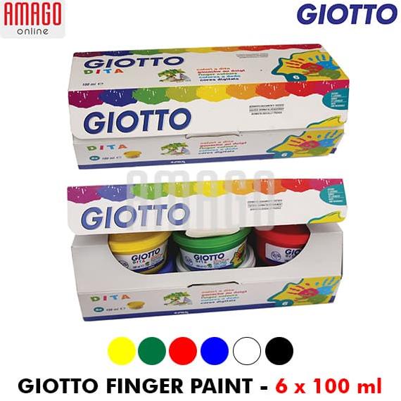 

GIOTTO FINGER PAINT - 6 COLORS - 534100