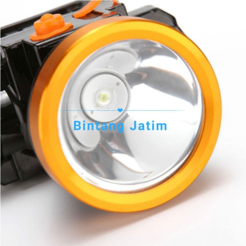 senter kepala 35w/ head lamp/ terang/anti air hujan