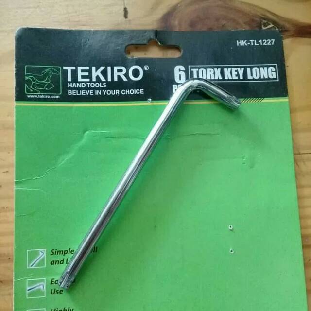 Kunci L Bintang Tekiro T30 Kunci L Tekiro Torx Key Long