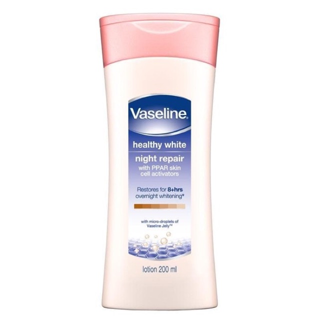 Vaseline Healthy White Night Repair 200 Ml Indonesia
