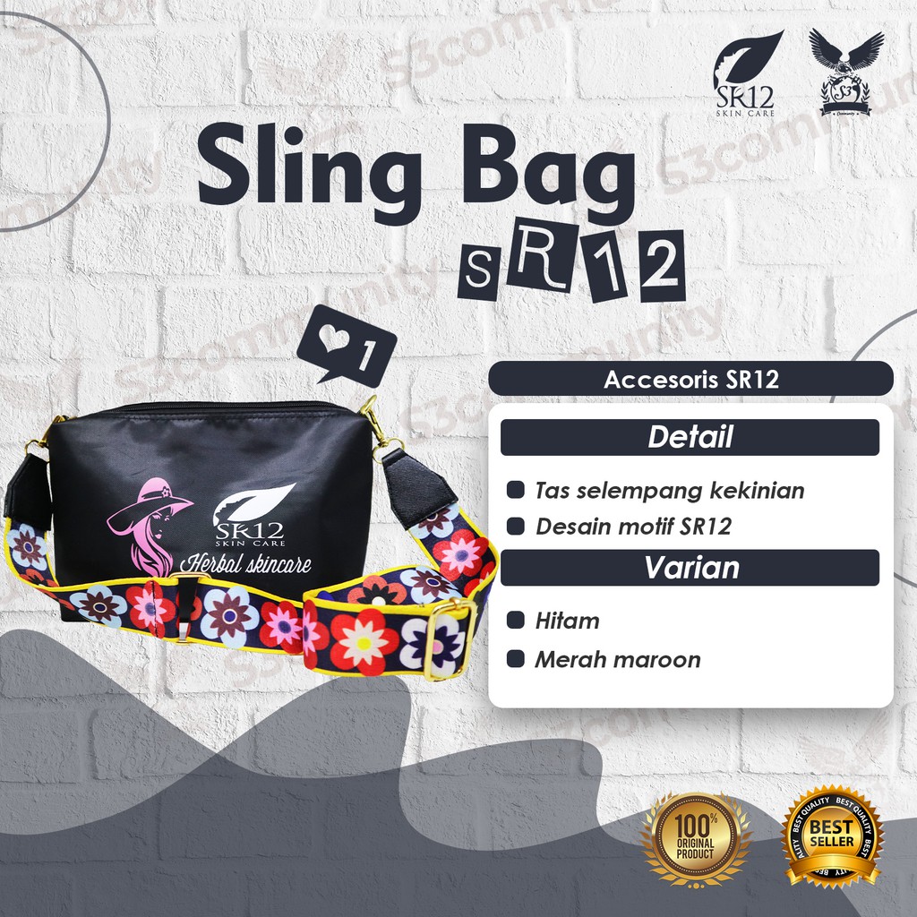 TAS SELEMPANG MODEL TERBARU/ SR12