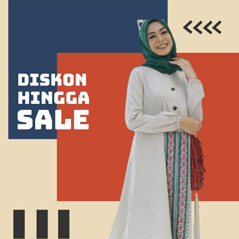 GAMIS DANNIS ABAYA/ESMERALDA/DANNIS TENUN