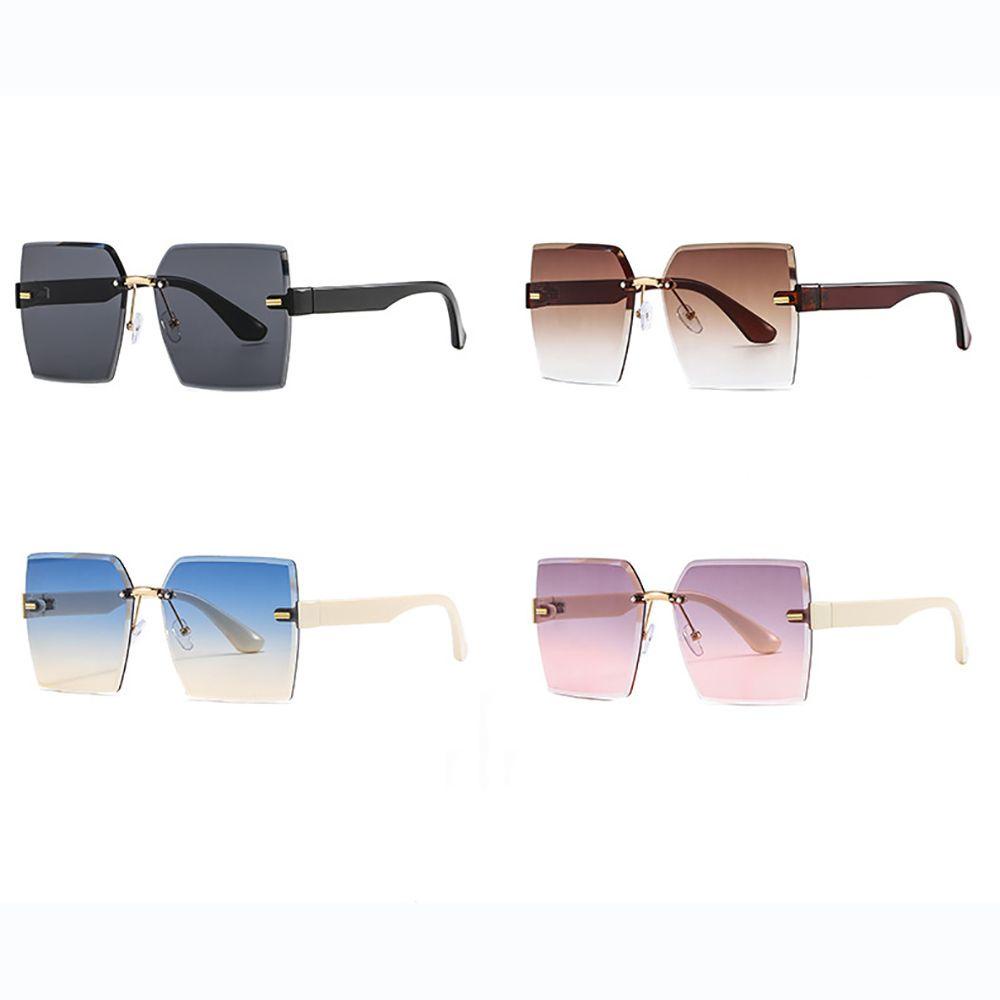 [Elegan] Square Sunglasses Eye Glasses Anti Radiasi Untuk Wanita Warna Gradien Perlindungan UV Protection Glasses Female Korea Kacamata Kaca Anti Radiasi Wanita Kacamata