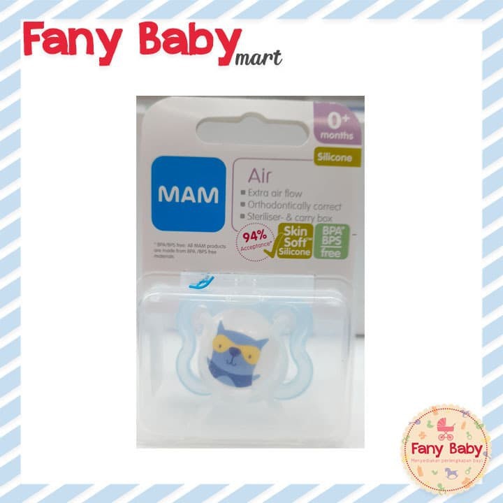 MAM PACIFIER ORIGINAL / 0-6 BULAN / MOTIF RANDOM