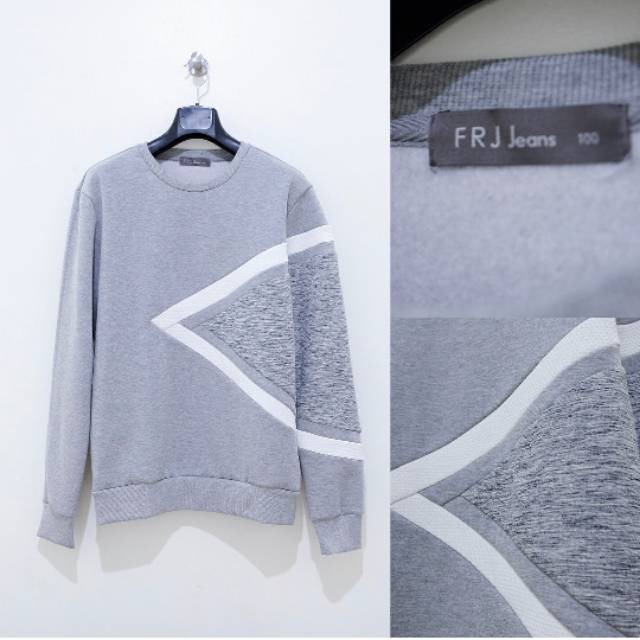 FRJ Jeans Crewneck Sweater Grey