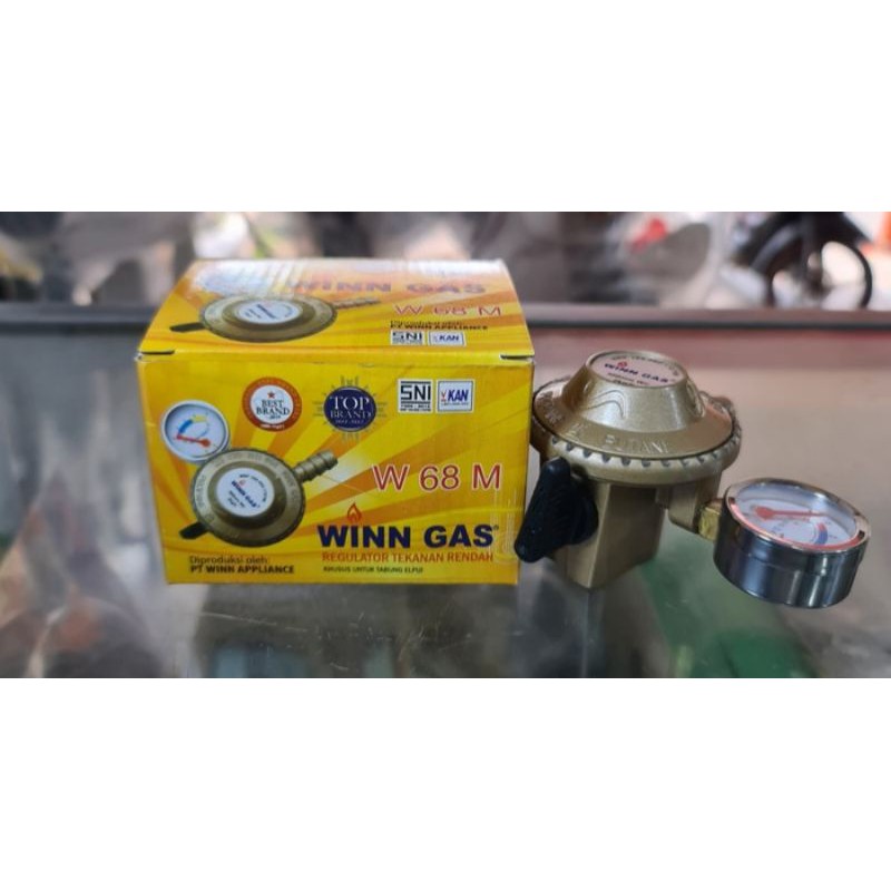 Regulator winn gas W 68 M/ kepala gas winn gas kota pontianak