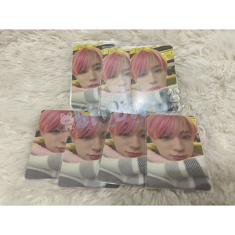 JENO SELIMUT PHOTOCARD GLITCH MODE VERSION NCT DREAM ACRYLIC STAND