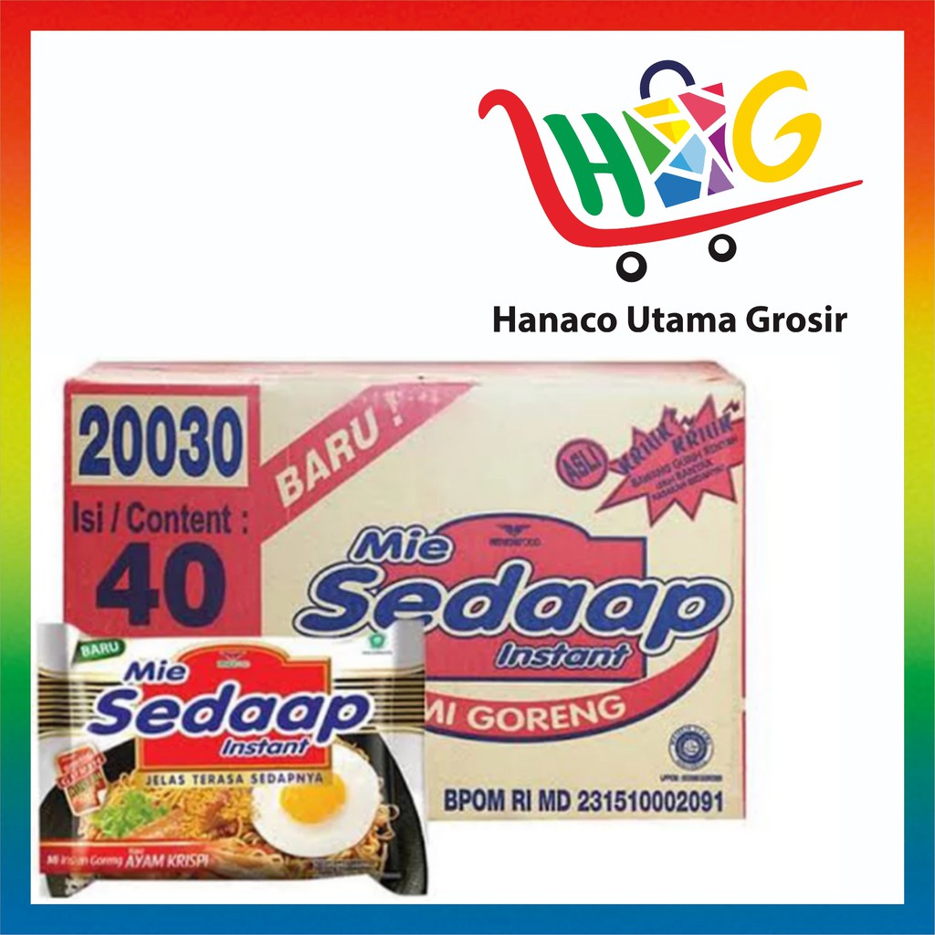 Mie Sedaap Goreng Ayam Krispi 88 gr