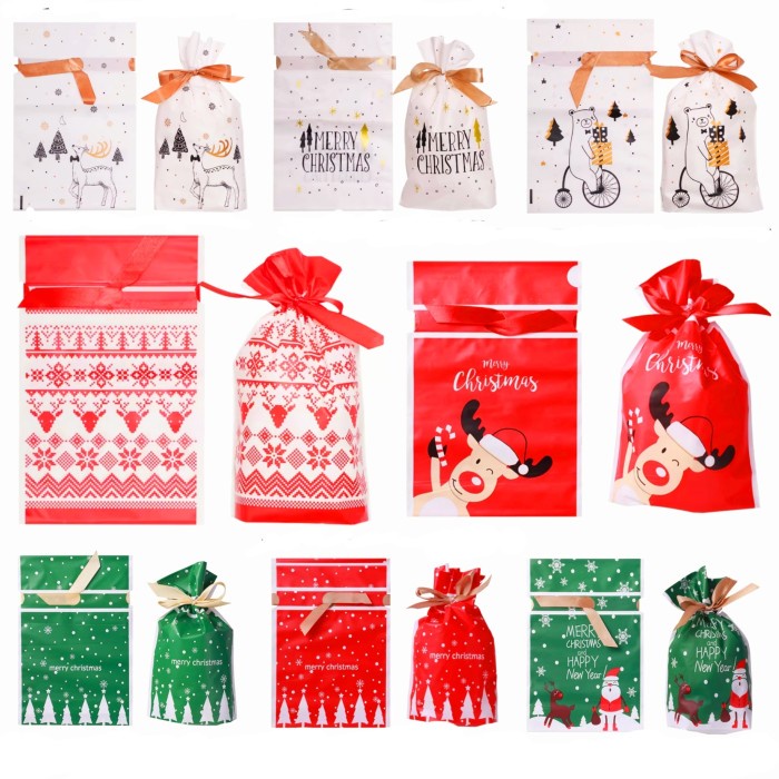 Kantong Permen Natal isi 50 Candy Bag Souvenir Gift Goodie Bag Murah GROSIR