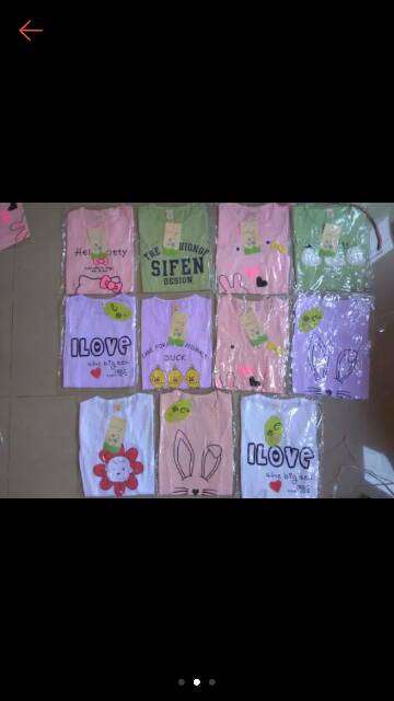 COD Kaos import katun jepang size 6bln- 6 th (rendom)