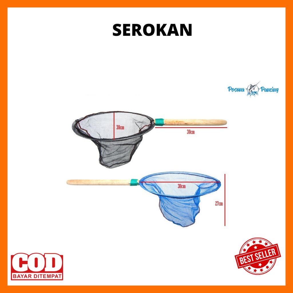 Aksesoris Pancing SEROKAN IKAN GAGANG SAPU