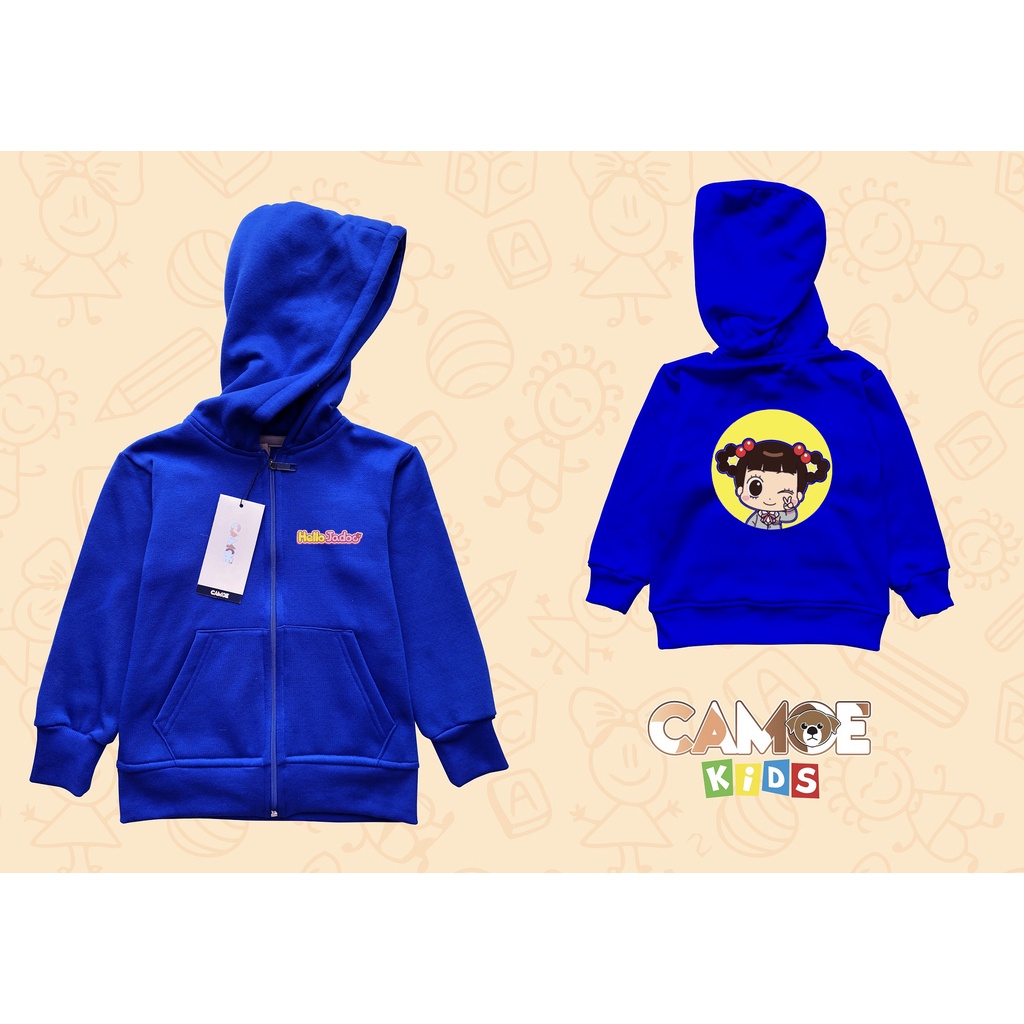 Hoodie Zipper Anak Hello Jadoo net tv