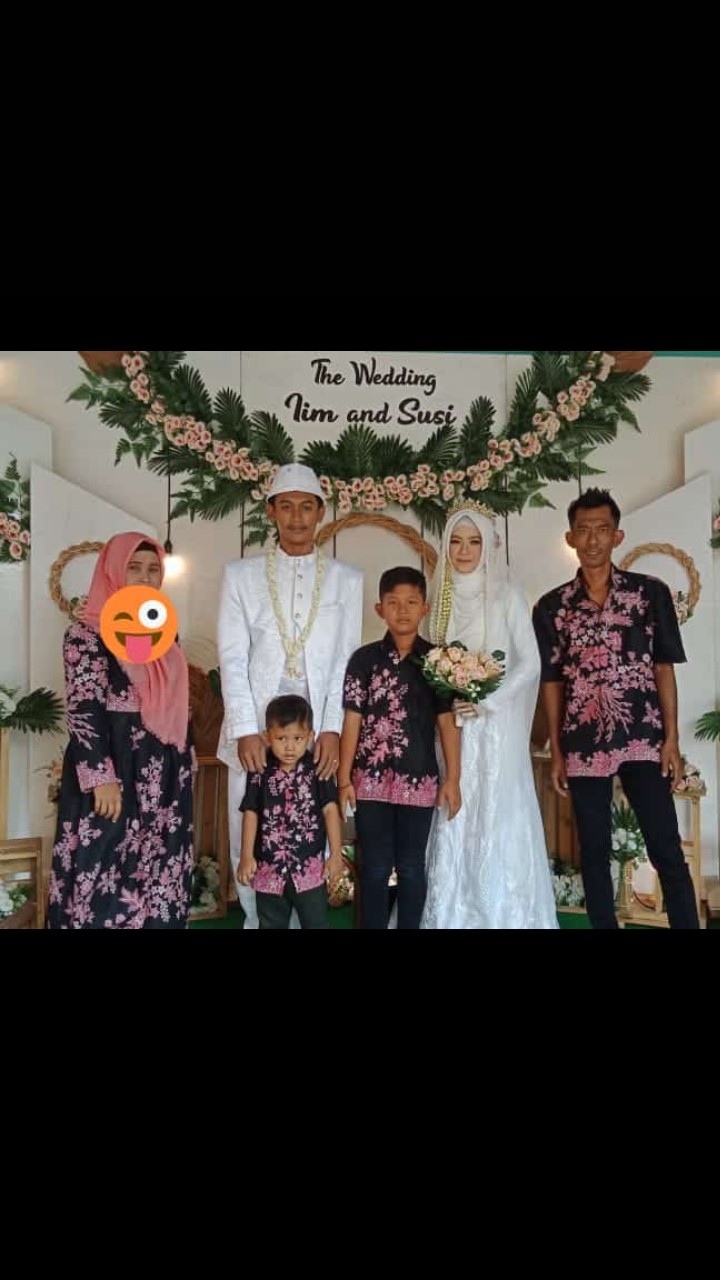 Batik Couple Keluarga Sania Ruffle Ori Ndoro Jowi Dnt - New Cibulan Pink