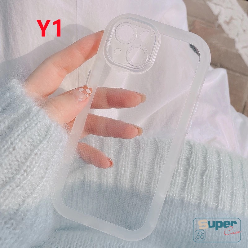 Case Pelindung Lensa Kamera Tahan Banting Warna Permen Untuk iPhone 11 XR X XS max 12 13 11 pro max