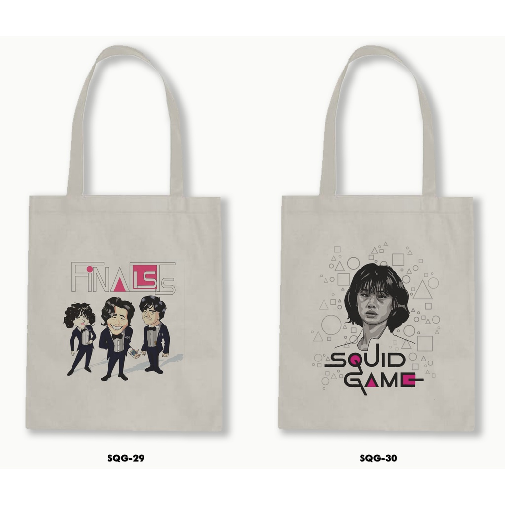 TOTE BAG BLACU - SQUID GAME 02