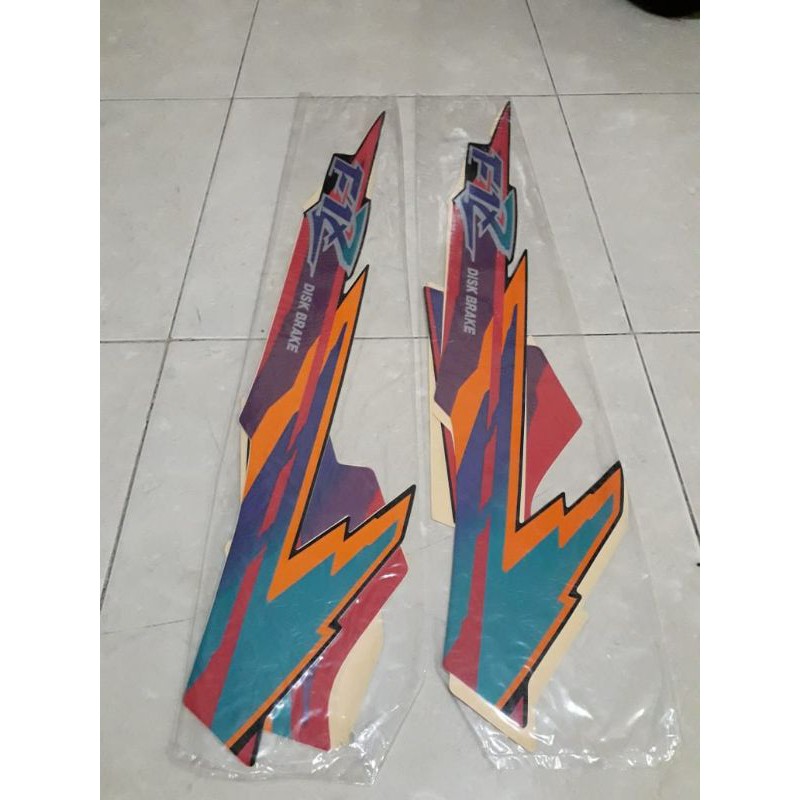 STIKER STRIPING LIS BODY YAMAHA FIZ R F1Z R TAHUN 1995