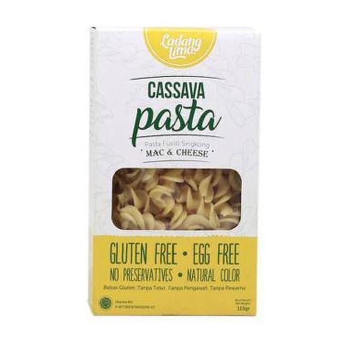 

New Produk Ladang Lima - Pasta Cassava Mac & Cheese 115 Gr - Pasta Organik