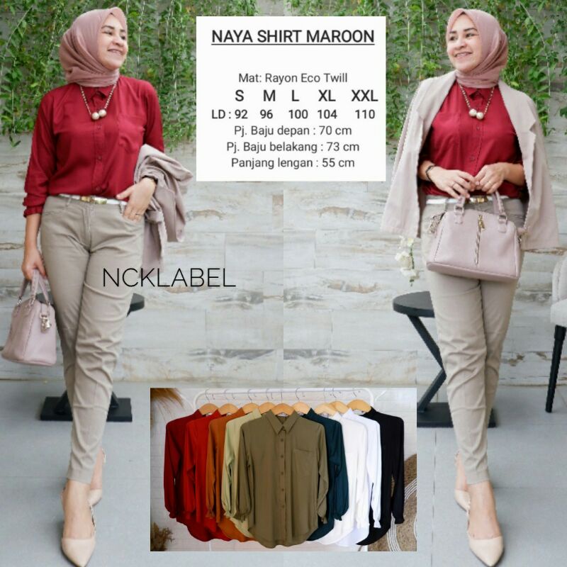 Naya Shirt By NCK Label Ori