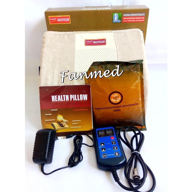 LUMBAR PILLOW Bantal Terapi Syaraf Terjepit Jaco Health Pilow