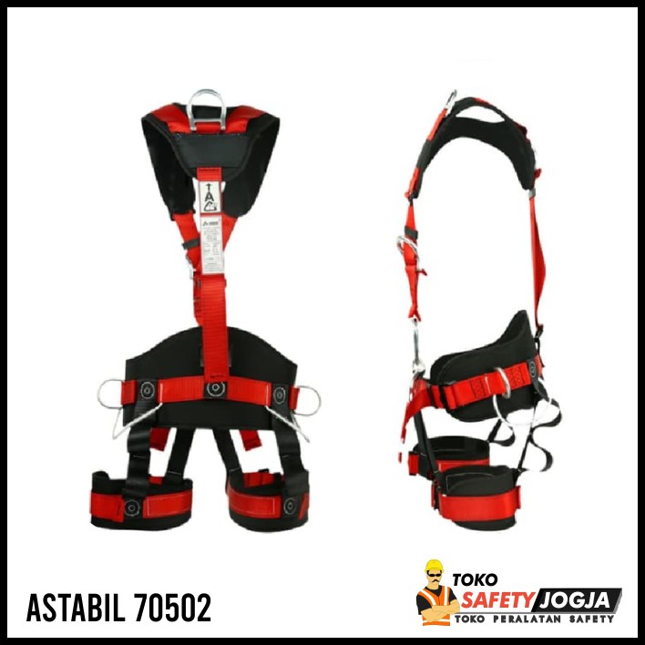 Sabuk Panjat Tebing Tower / FULL BODY HARNESS ASTABIL 70502 / ALAT KESELAMATAN / SAFETY BELT