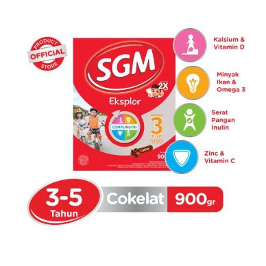 Susu SGM 3+ 900g Vanila / Madu / Coklat | Shopee Indonesia