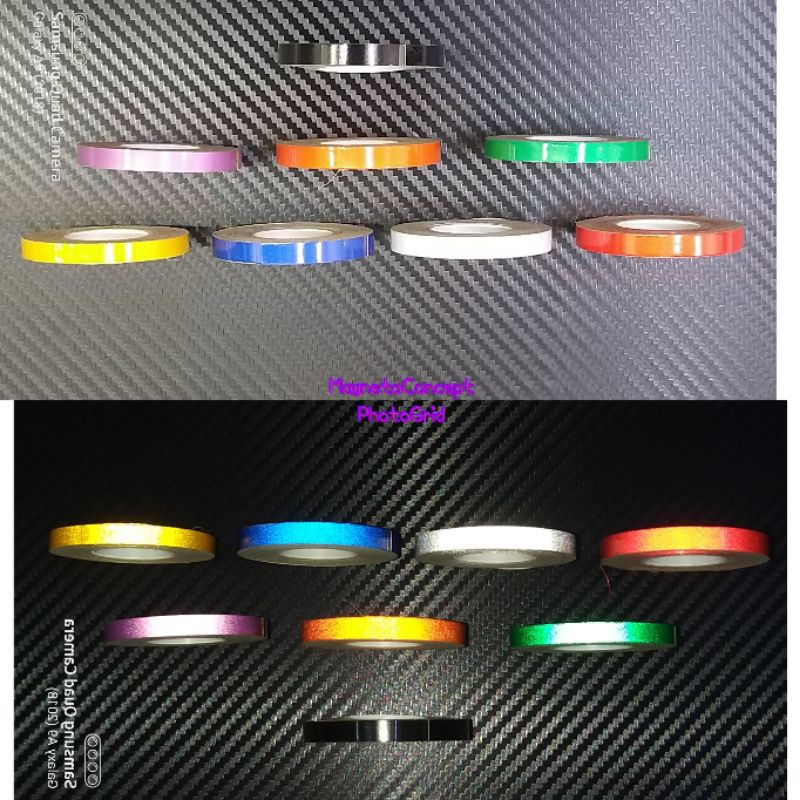 Lis Velg 4 mm List pelek reflective Lis Pelk shock shockbreaker sokbeker