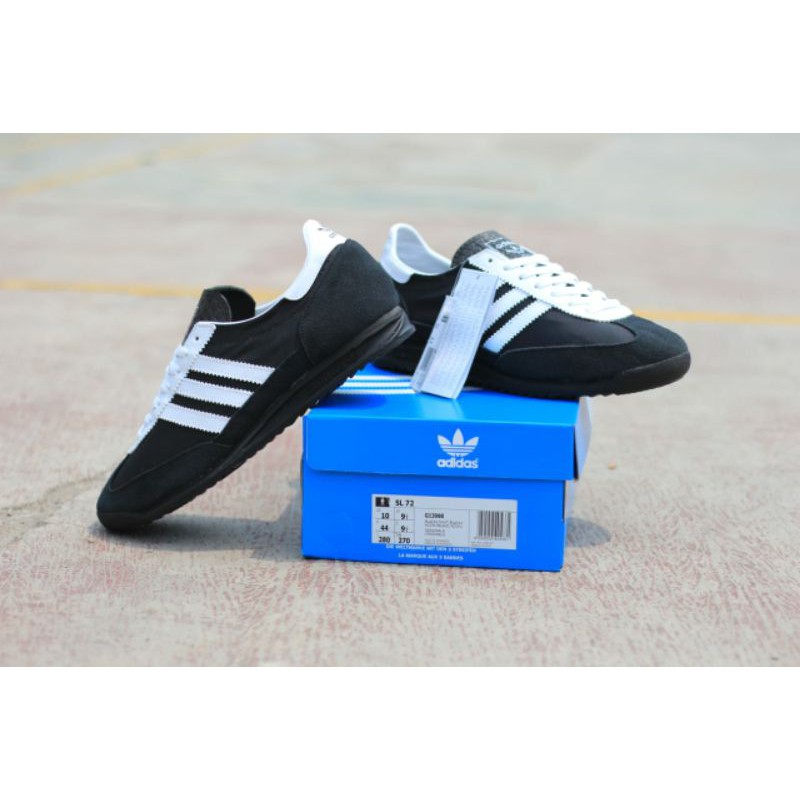 SEPATU ADIDAS SL 72 HITAM ORIGINAL-SEPATU SEKOLAH HITAM ORIGINAL
