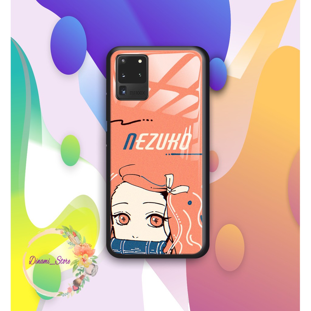 Back case glass ANIME ART Oppo A3s A1k A5 A9 2020 A7 F9 A5s A31 A52 a53 A92 A37 A57 A59 A71 DST1410