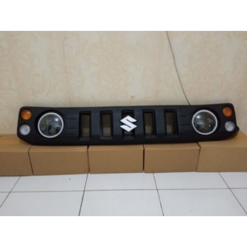 Grill Jimny katana Lampu daymaker dan sein berkualitas