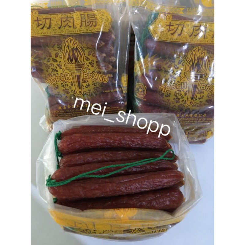 

SOSIS LAP QIONG TORCH BRAND MALAYSIA PORK SAUSAGE 500 GRAM