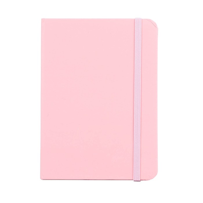 

[RESTOCK] Buku Tulis Note Book Hard Cover A5 Warna Pastel Macaron MB0106 - Pink