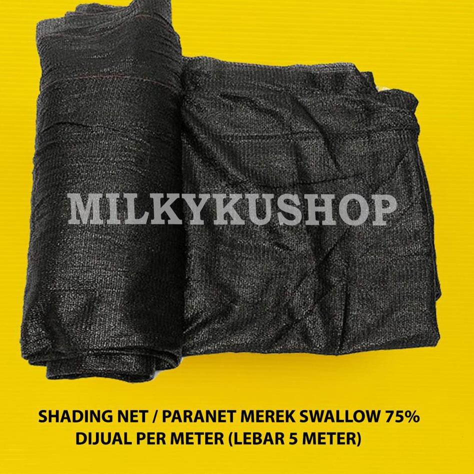 《packingaman》 PARANET 75% LEBAR 5 METER JUAL PER 1 METER SHADING NET JARING ATAP