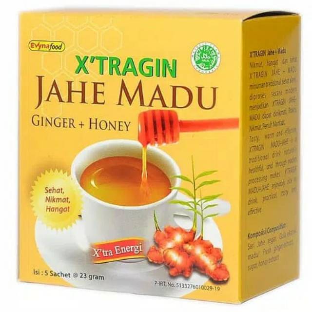 

Xtragin Jahe Madu 5sachet