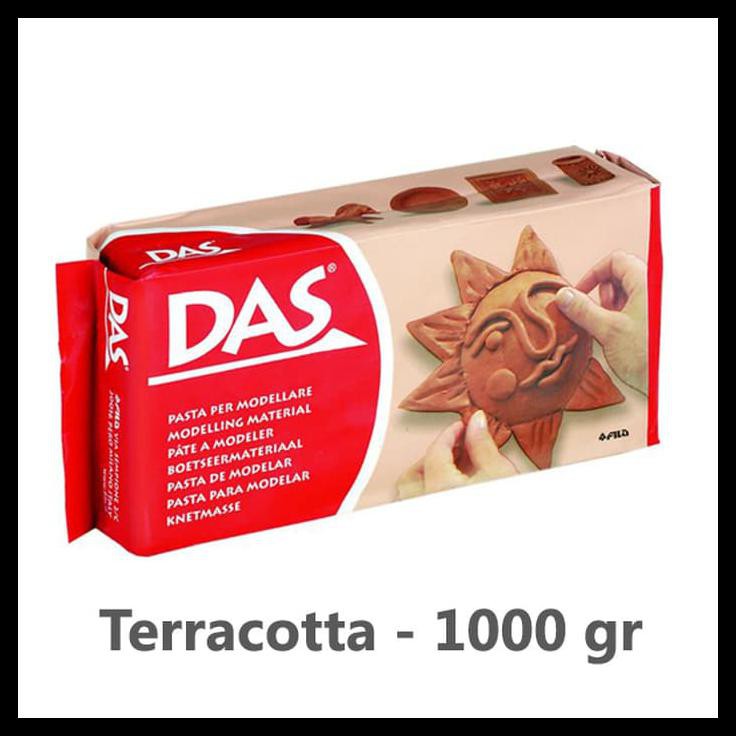 

TERBARU DAS MODELING AIR DRYING CLAY TERRACOTTA 1000 GR PERALATAN MELUKIS TERLARIS DAN MURAH