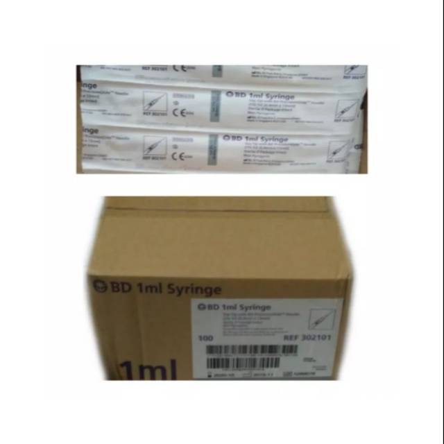 Syringe 1 cc bd. Suntikan 1 cc bd. Spuit 1 cc bd