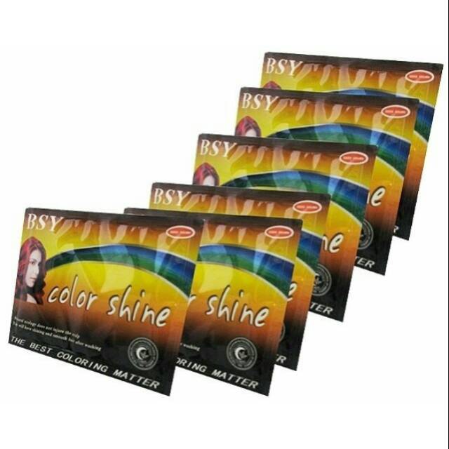 SHAMPOO BSY NONI DARK BROWN / SAMPO PEWARNA RAMBUT COKLAT GELAP