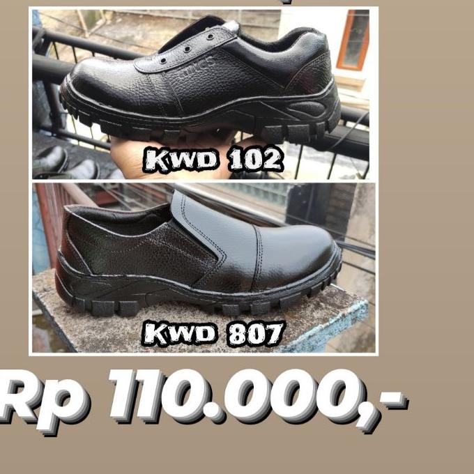 ● Sepatu safety KINGS kulit asli sapi ❉