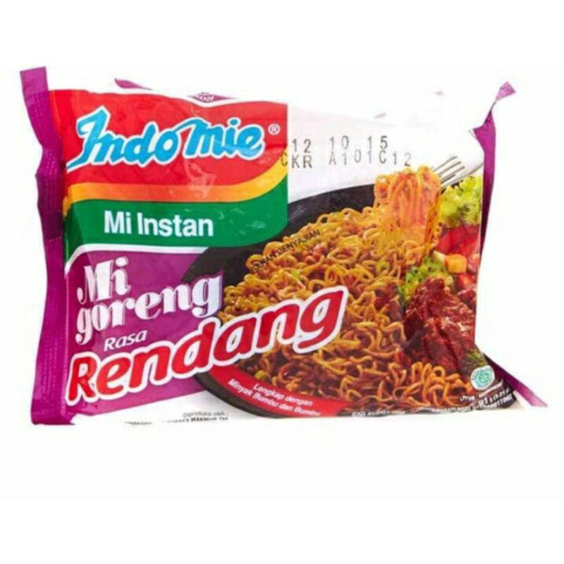 

Indomie goreng rendang