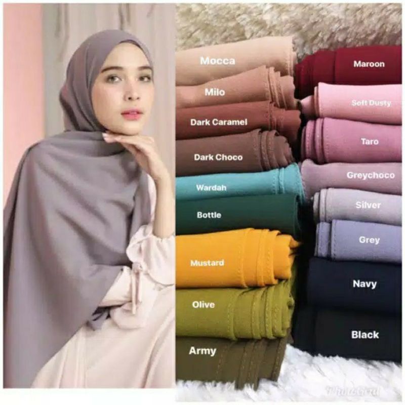 Pashmina sabyan diamond Italiano 180x75 cm terbaru termurah vayaon hijab