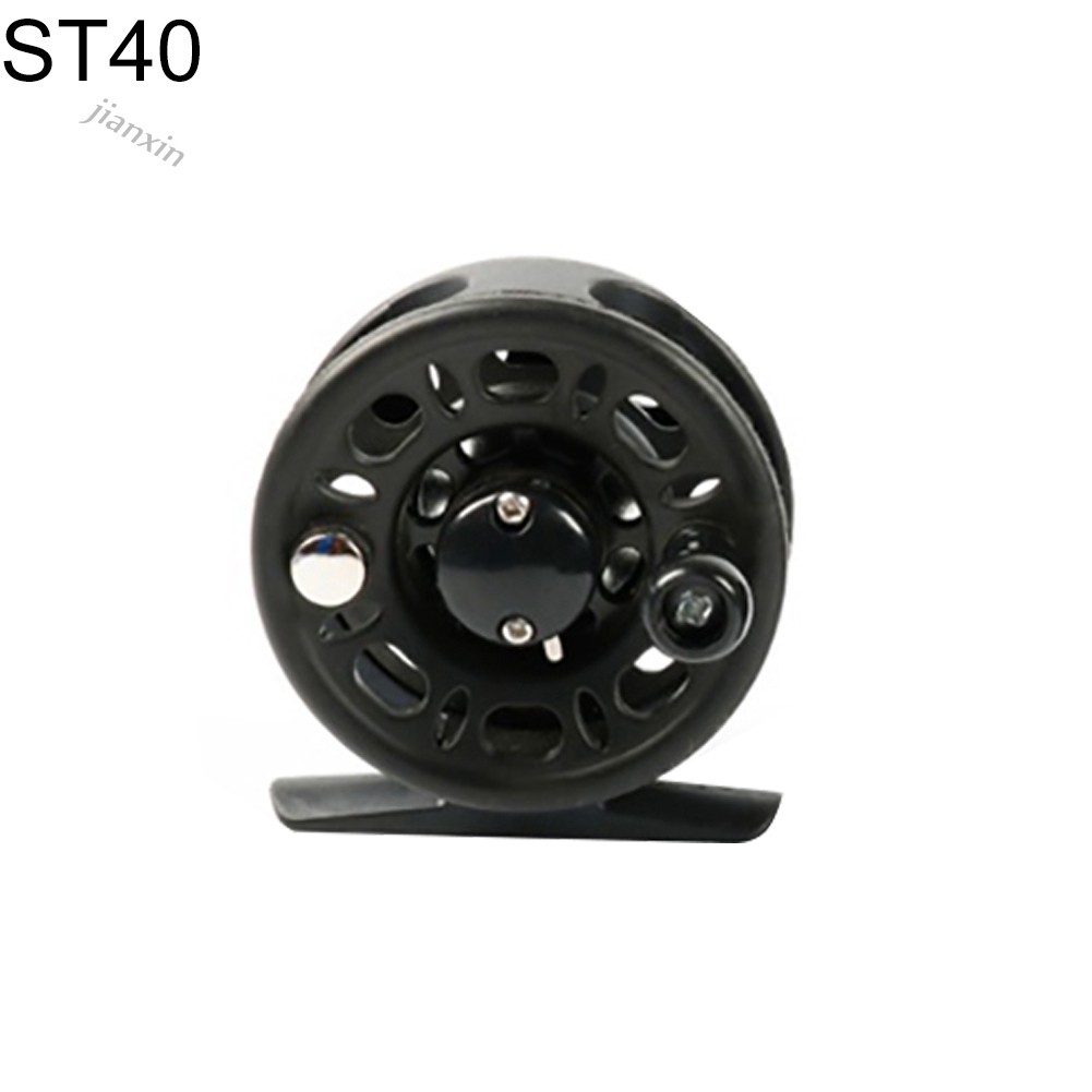 [Jianxin] 1Pc Outdoor Ice Fly Raft Fishing Accessories Plastic Reel ST 40 50 60 Wheel