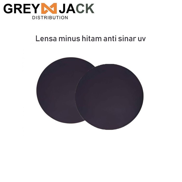 

Grey Jack Lensa kacamata hitam ( 2 in 1 ) minus anti sinar uv ( sinar matahari )
