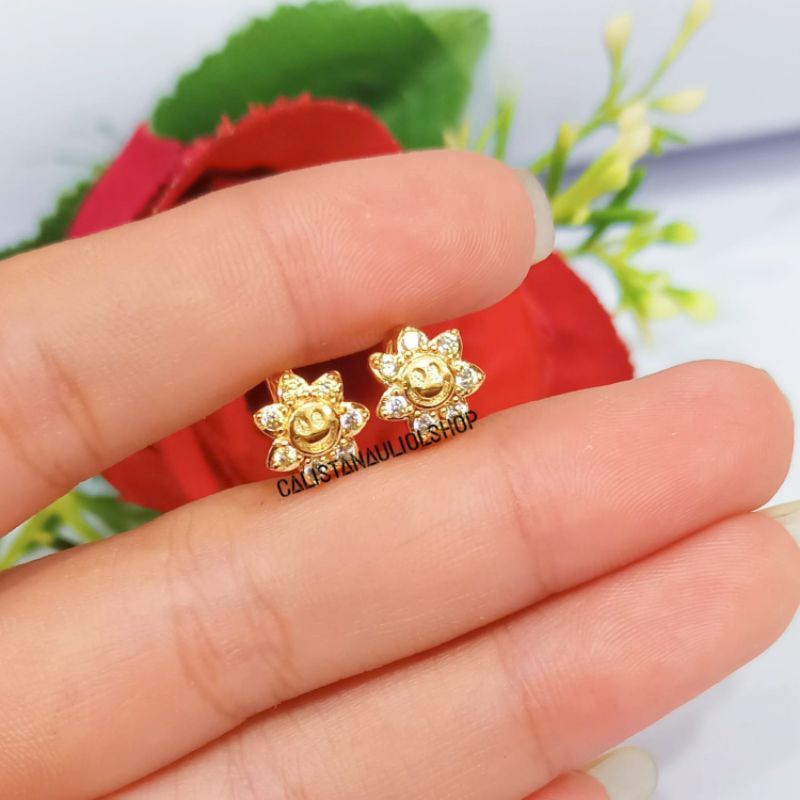 ANTING CLIP/JEPIT ANAK-ANAK CS7151P  PERHIASAN EMAS KOREA ANTI KARAT