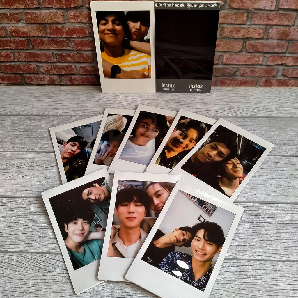 Jual Ready Fujifilm Instax Polaroid Celeb Selfie Pc Thai Series Gmmtv Bl Couples Free