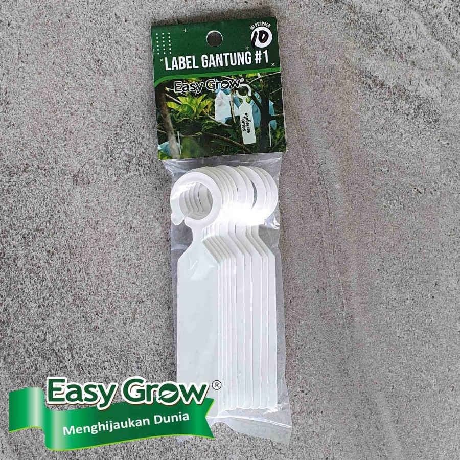 

Label Gantung Easy Grow #1 Putih