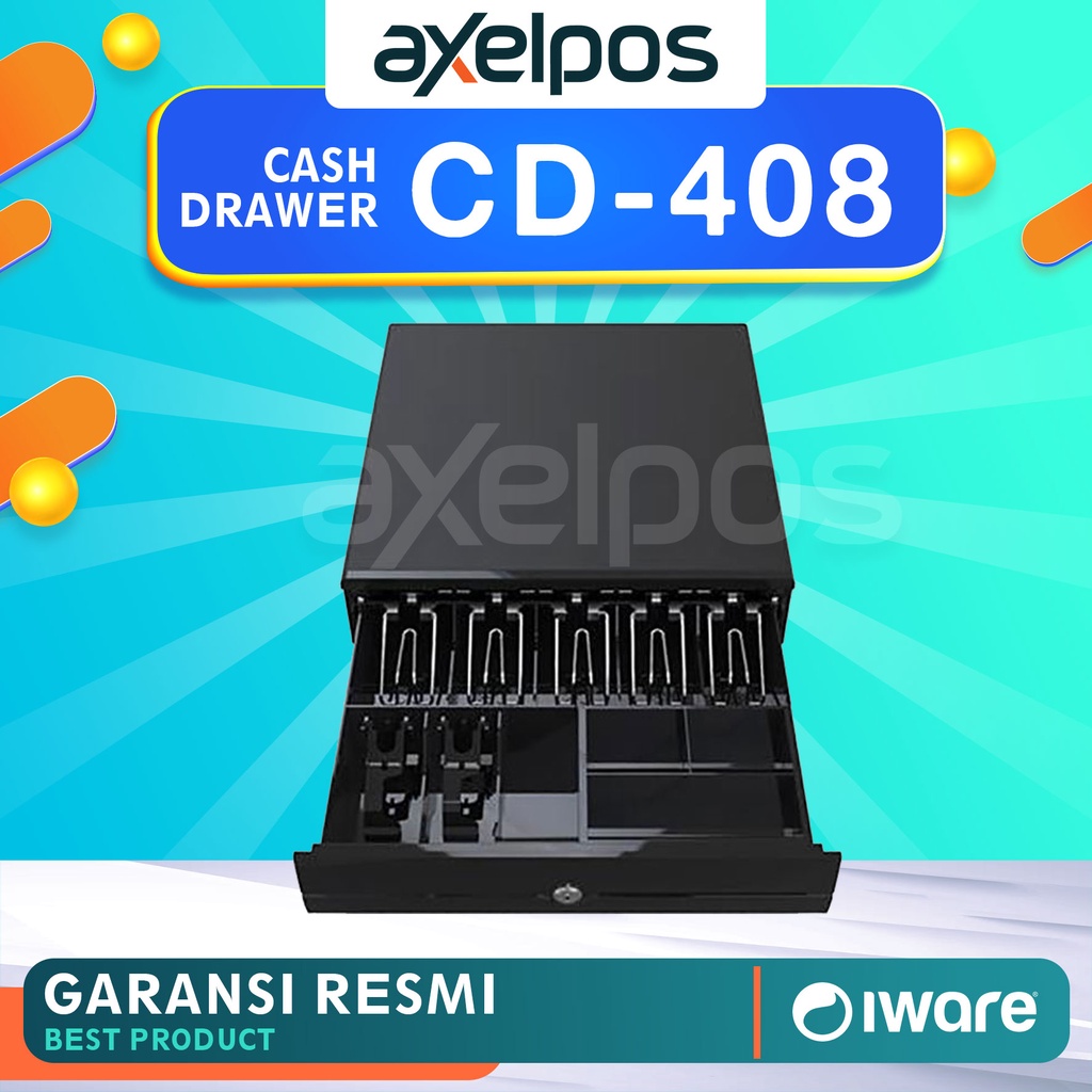 Cash drawer Laci Uang Kasir iware CD-408