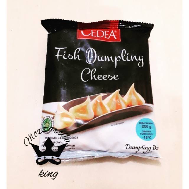 

Cedea Fish Dumpling cheese 200 gram