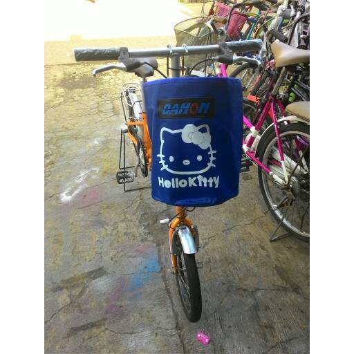 tas keranjang sepeda lipat